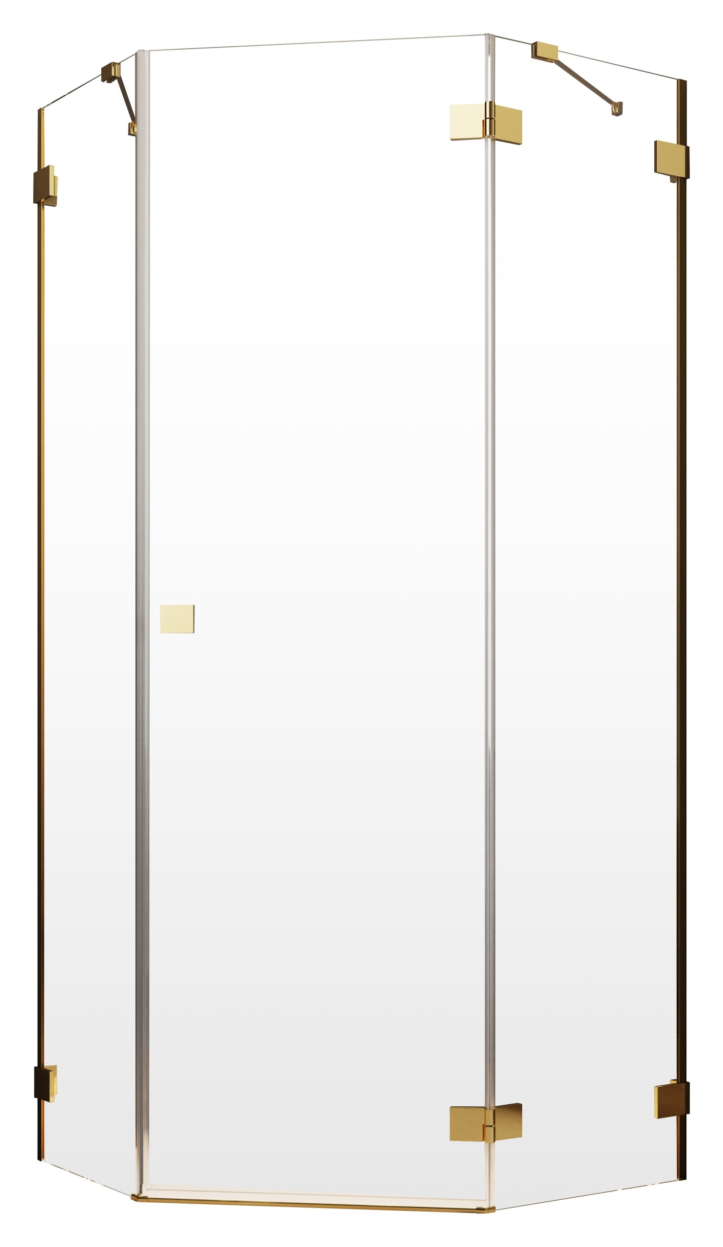 Radaway Kabina Essenza Pro Ptj 80 cm pravá zlatá