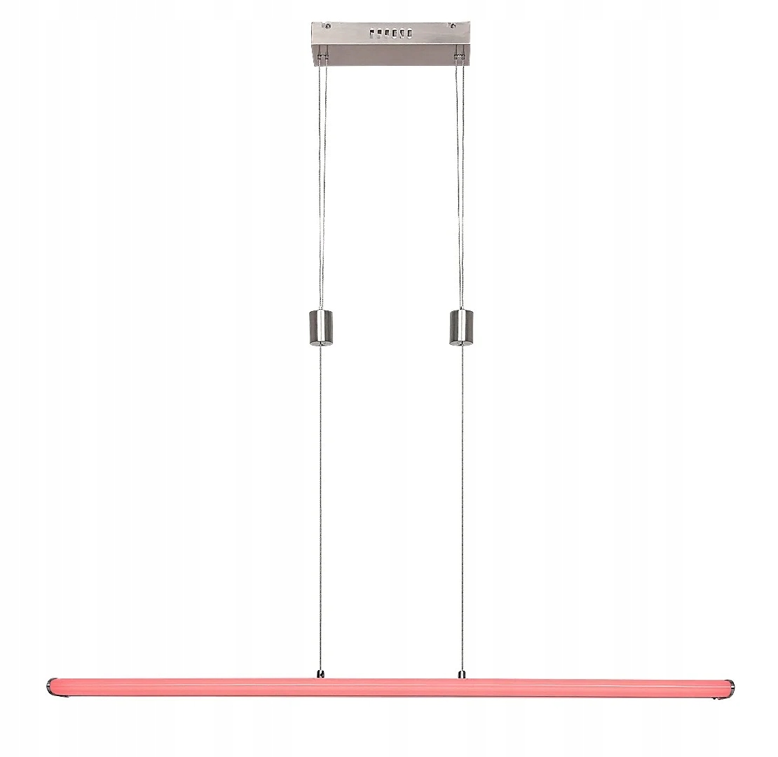 Závesná lampa s Led diaľkovým ovládaním 24 W, farba chróm satén 72011 Temperius Rabalux