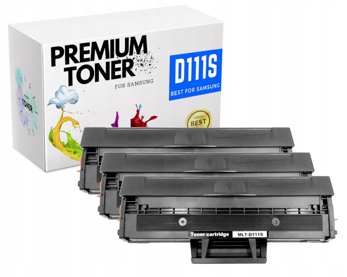 

3x Toner do drukarek Samsung Sl M2070 M2070W D111S