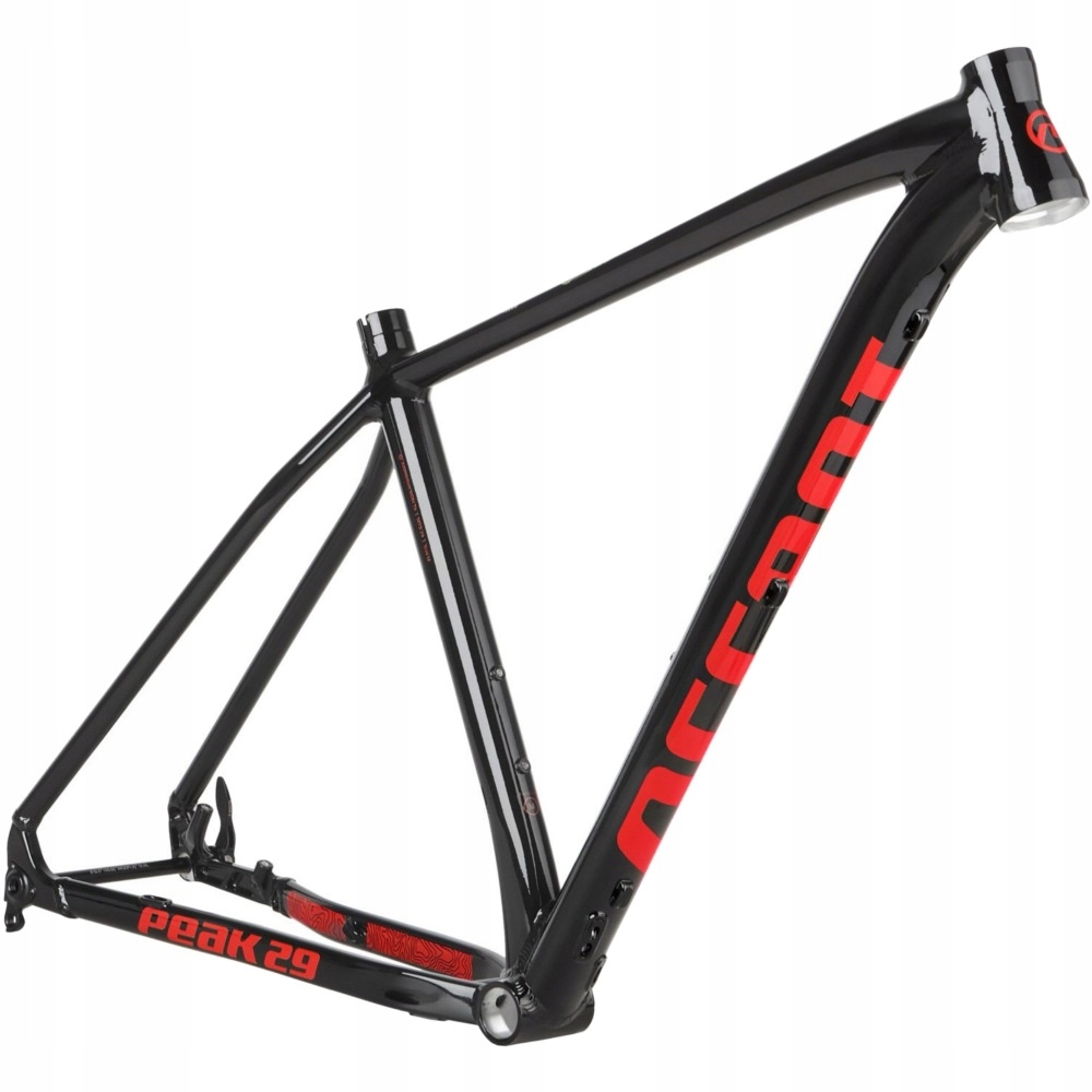 Accent Peak Boost Rama MTB 29 cali Aluminium M 19 czarno-czerwona