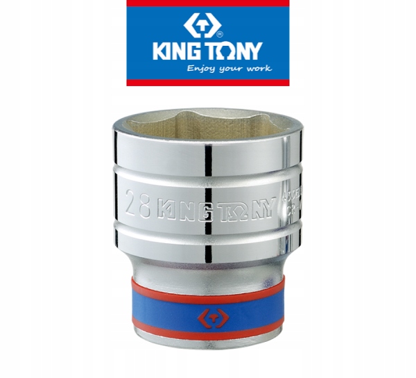 

Nasadka Krótka 1/2" 9mm x 38mm, 6-kąt.KT