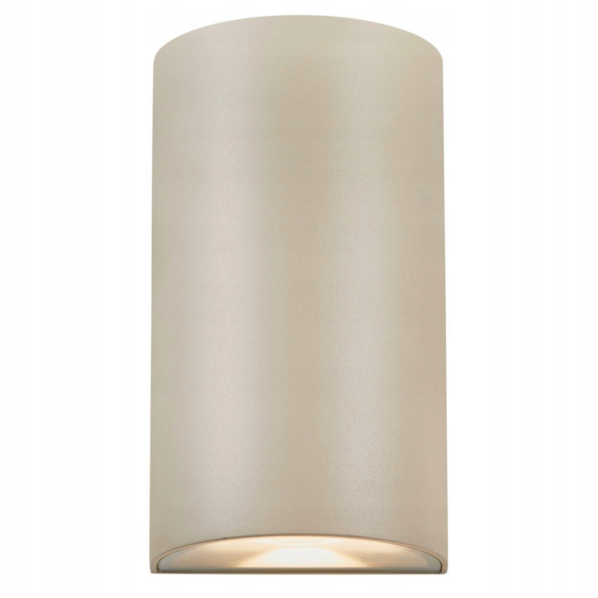 Nordlux Rold Round vonkajšie nástenné svietidlo 2x5W Led piesková IP54