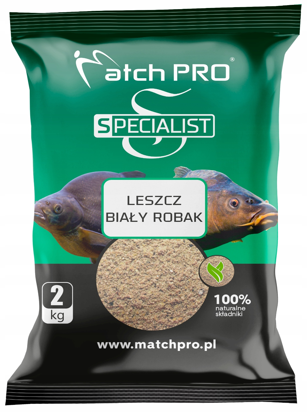 MatchPro Zanęta Specialist Leszcz 2 kg Biały Robak