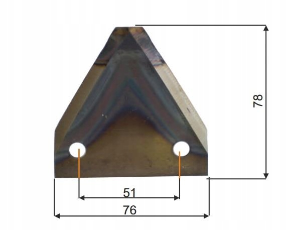 Noże Paszowozów Paszowóz Sano - Części do maszyn i innych pojazdów