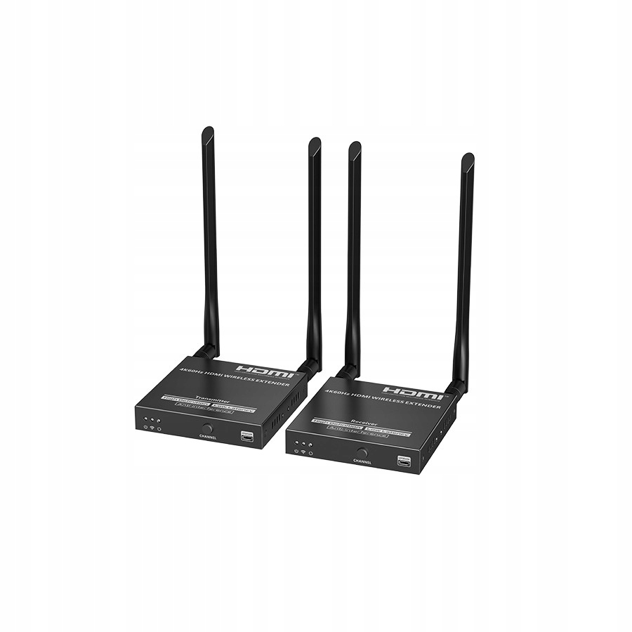 LKV699E Bezprzewodowy Extender HDMI 4K 60Hz IR 50m ipcolor SSID R 5G 220ms