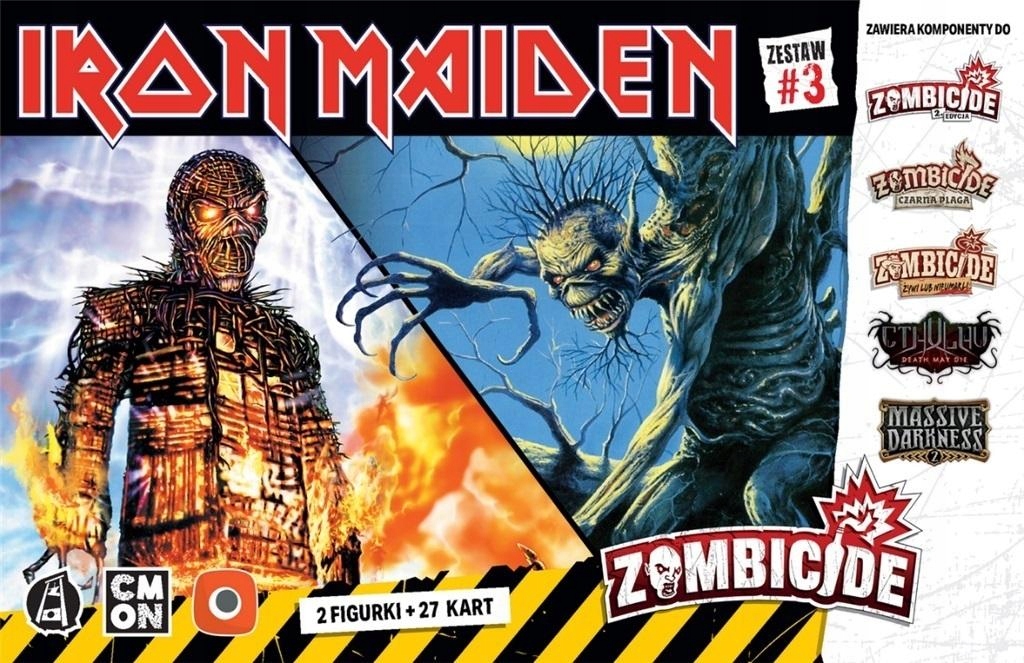Gra Dla Ucznia Planszówka Do Zabawy Zoombicide: Iron Maiden pack 3 Portal