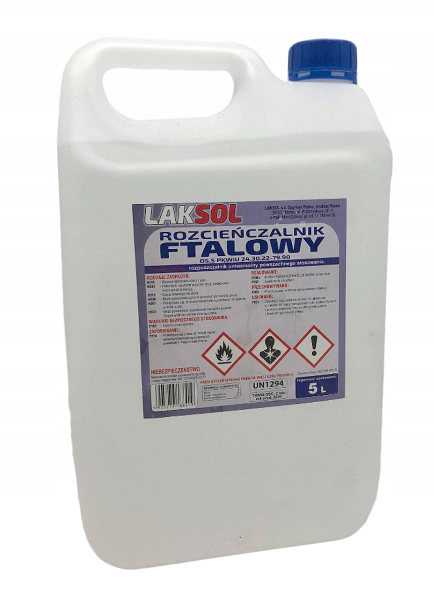 ROZCIEŃCZALNIK FTALOWY 10L EAN (GTIN) 5905279184619