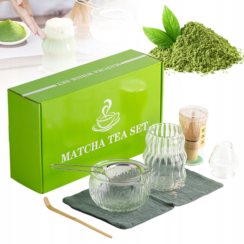 Zestaw Matcha, Tradycyjne Japońskie Zestaw 7 Japońskich Do Herbaty Matcha