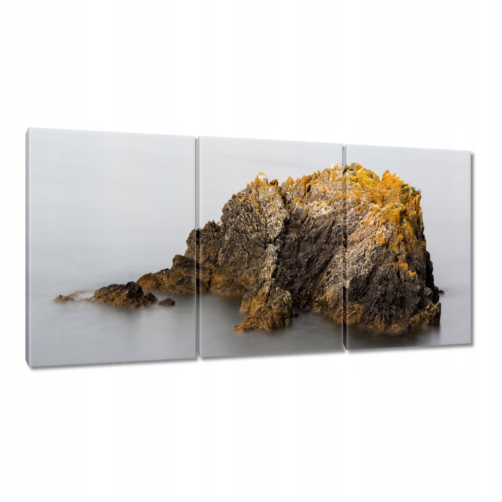 

Obrazy 120x60 Skały Morze Słońce