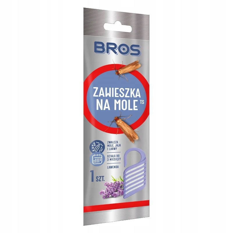 

Bros Zawieszka na mole Lawenda 1szt
