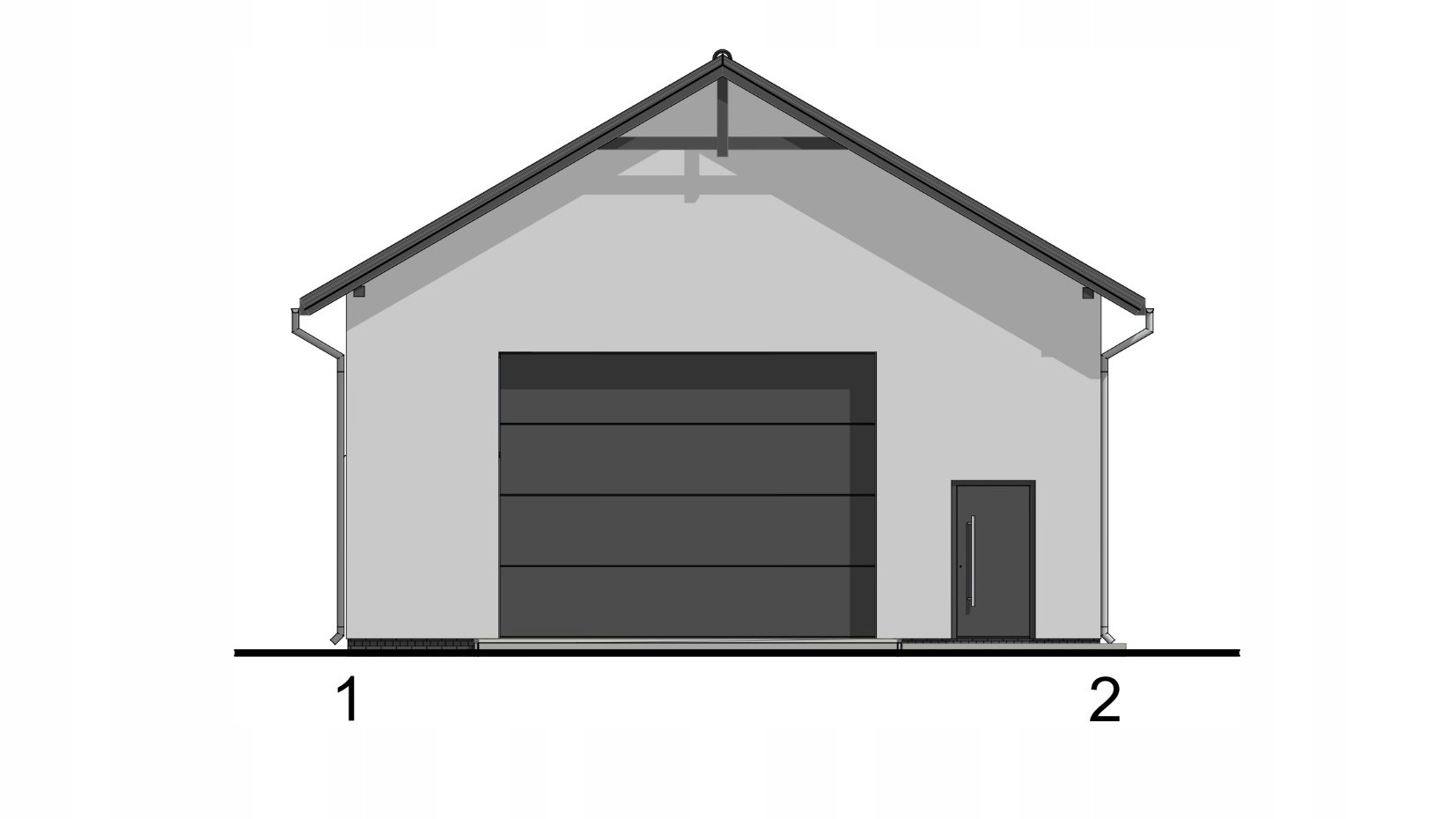 BUDYNEK GOSPODARCZY G2243 Szerokość 10 m