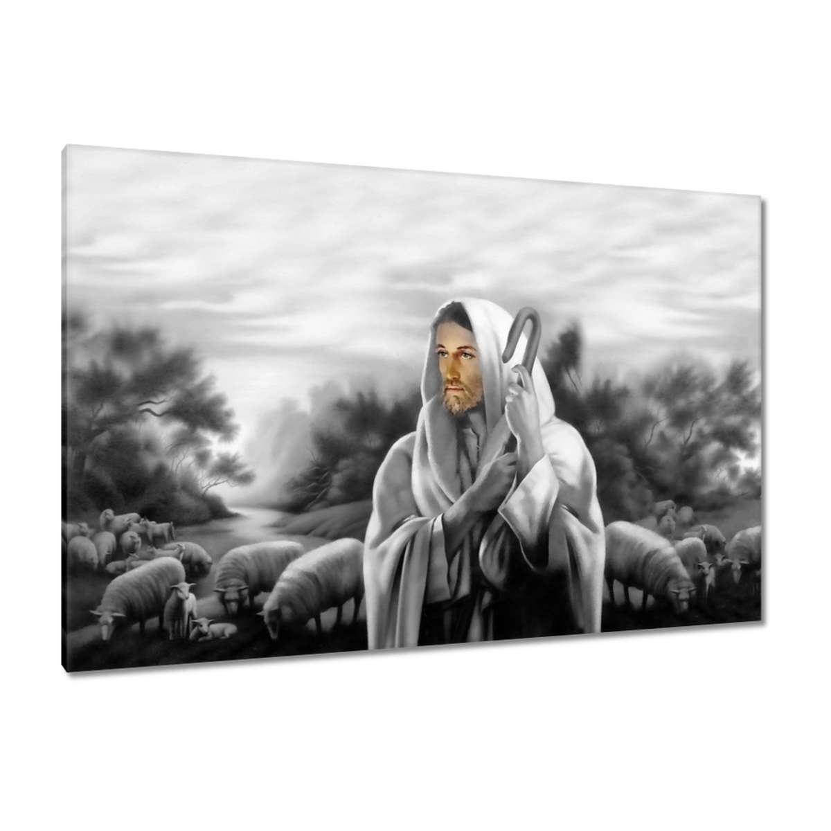 Obrazy 120x80 Dobrý pastýř Ovčárna
