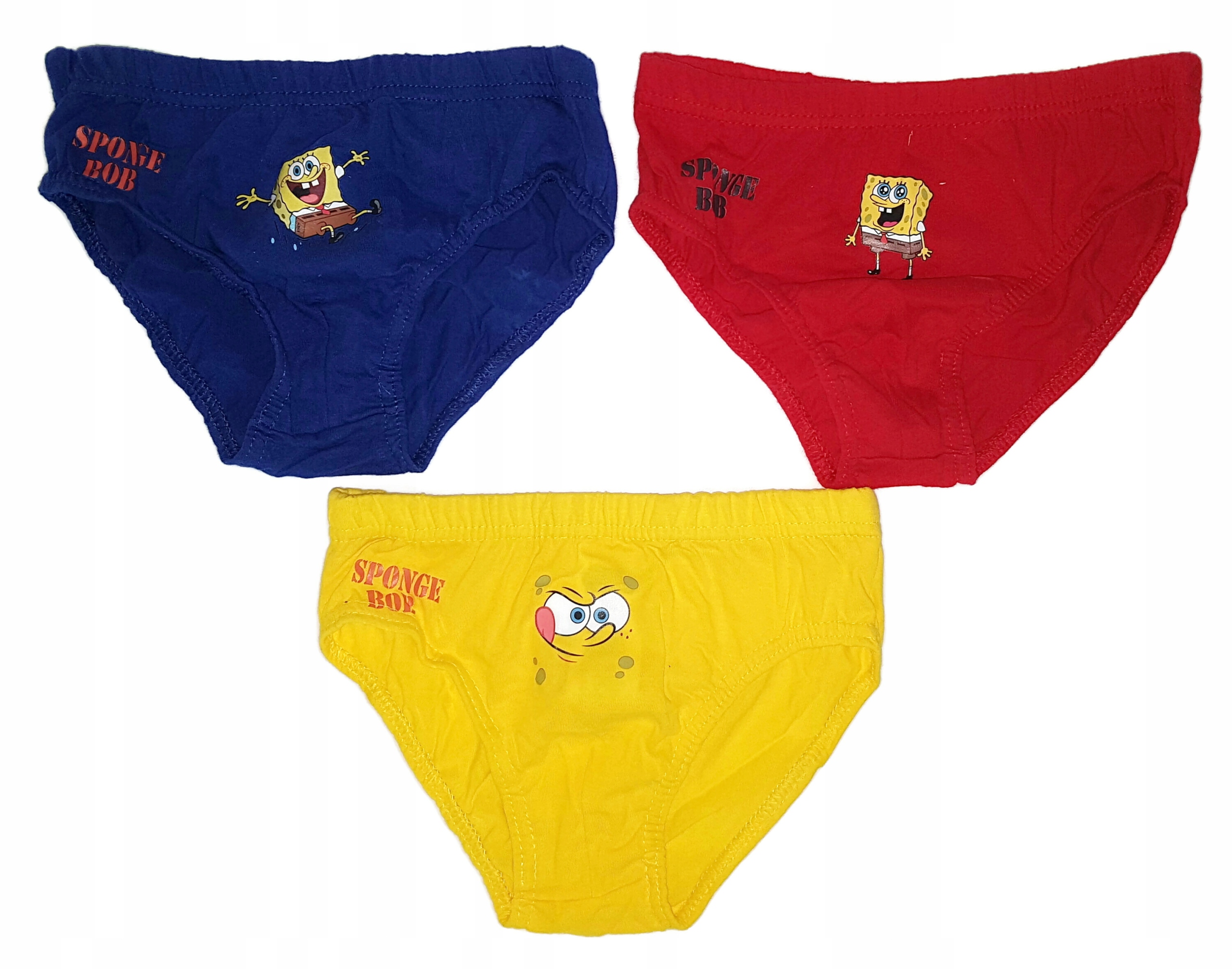 

3pak majtki Sponge Bob majteczki 110/116 Spongebob