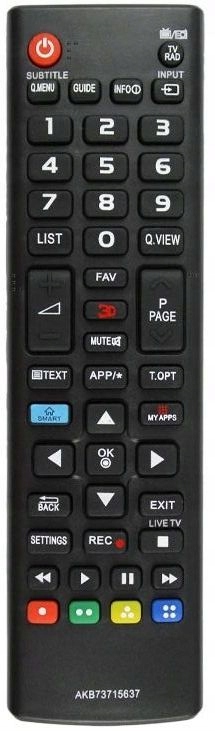 

Pilot do Tv Telewizorów Lg Smart 4K Uhd Led Ln La