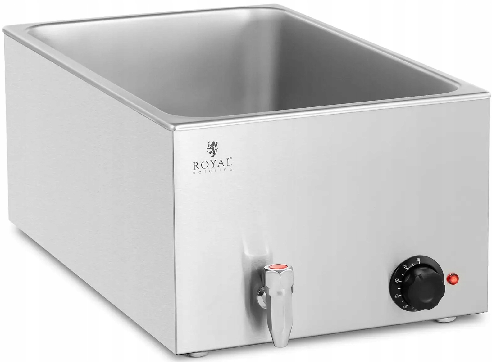 Bemar 600 W Gn 1/1 bez nádoby kohoutek Royal Catering RCBM_GN1/1 10012615