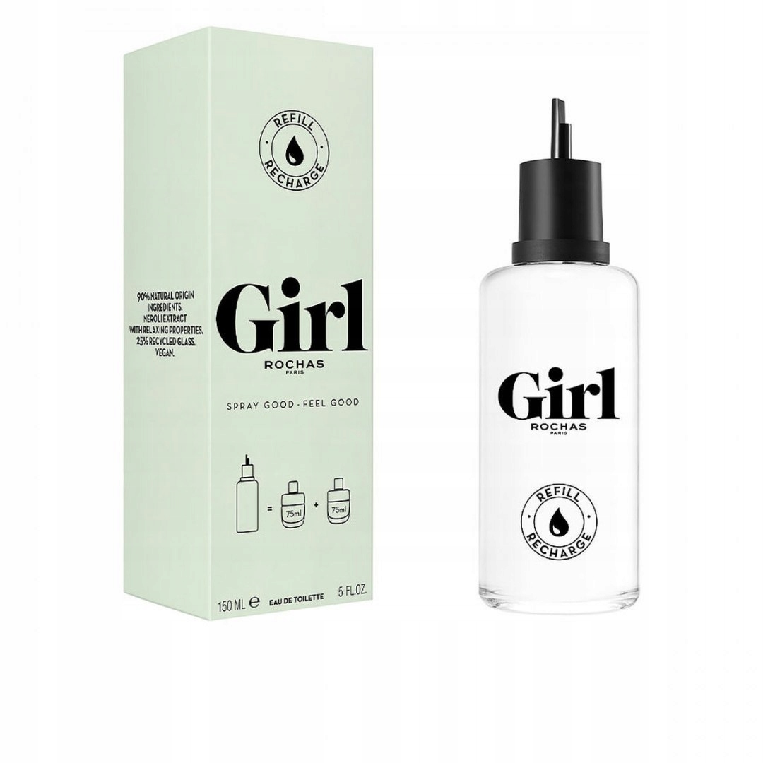 Dámské Parfémy Rochas Girl Edt 150 ml Přeplňování