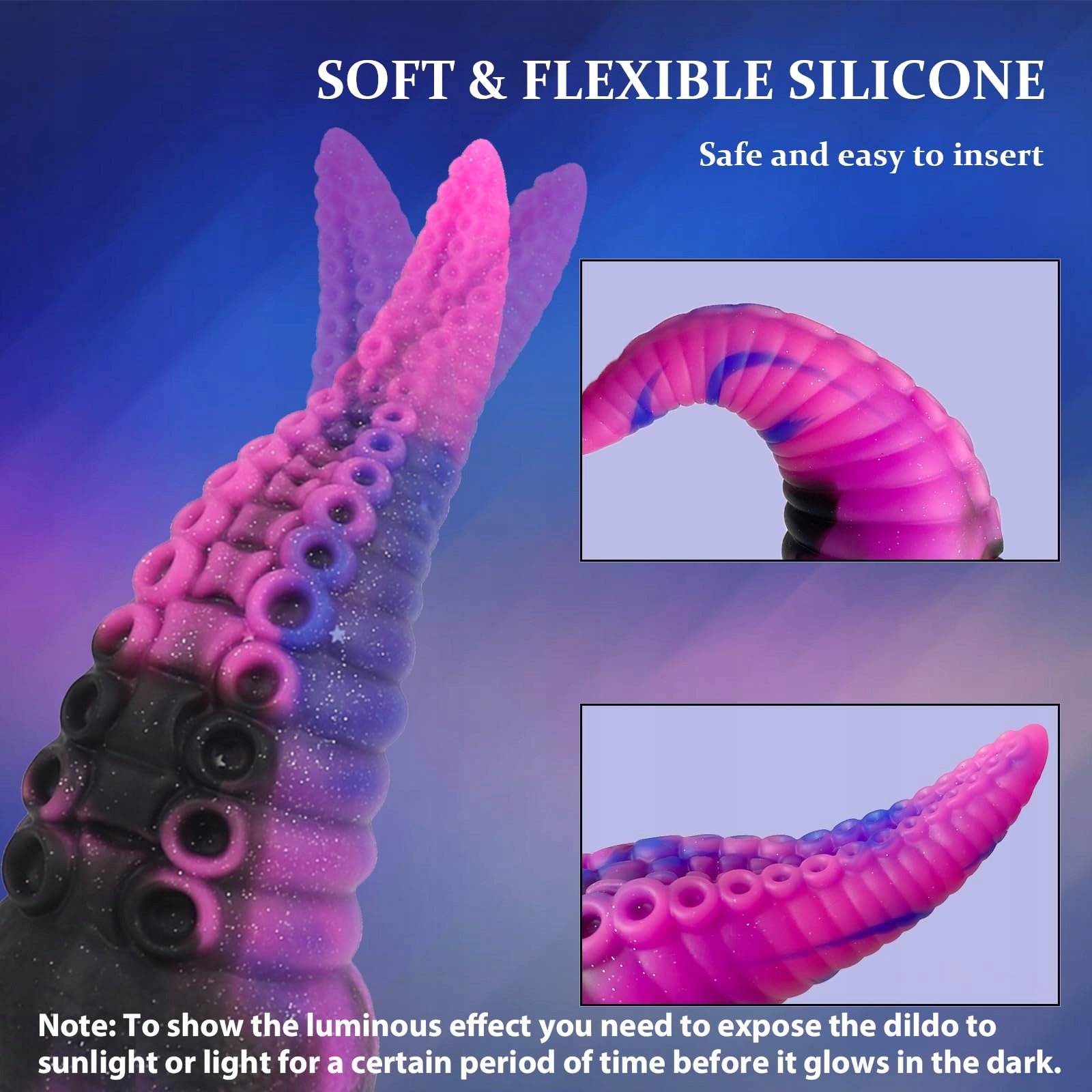 TENTAKEL Realistyczny Potwór Dildo Silikonowy z Przyssawką — miniatura 4