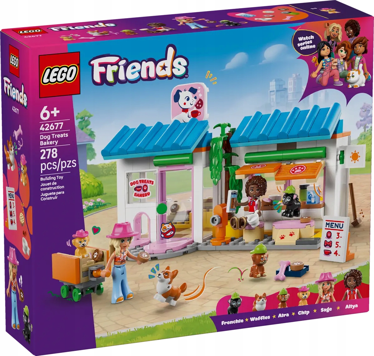 42677 Lego Friends Pekárna s psími pamlsky