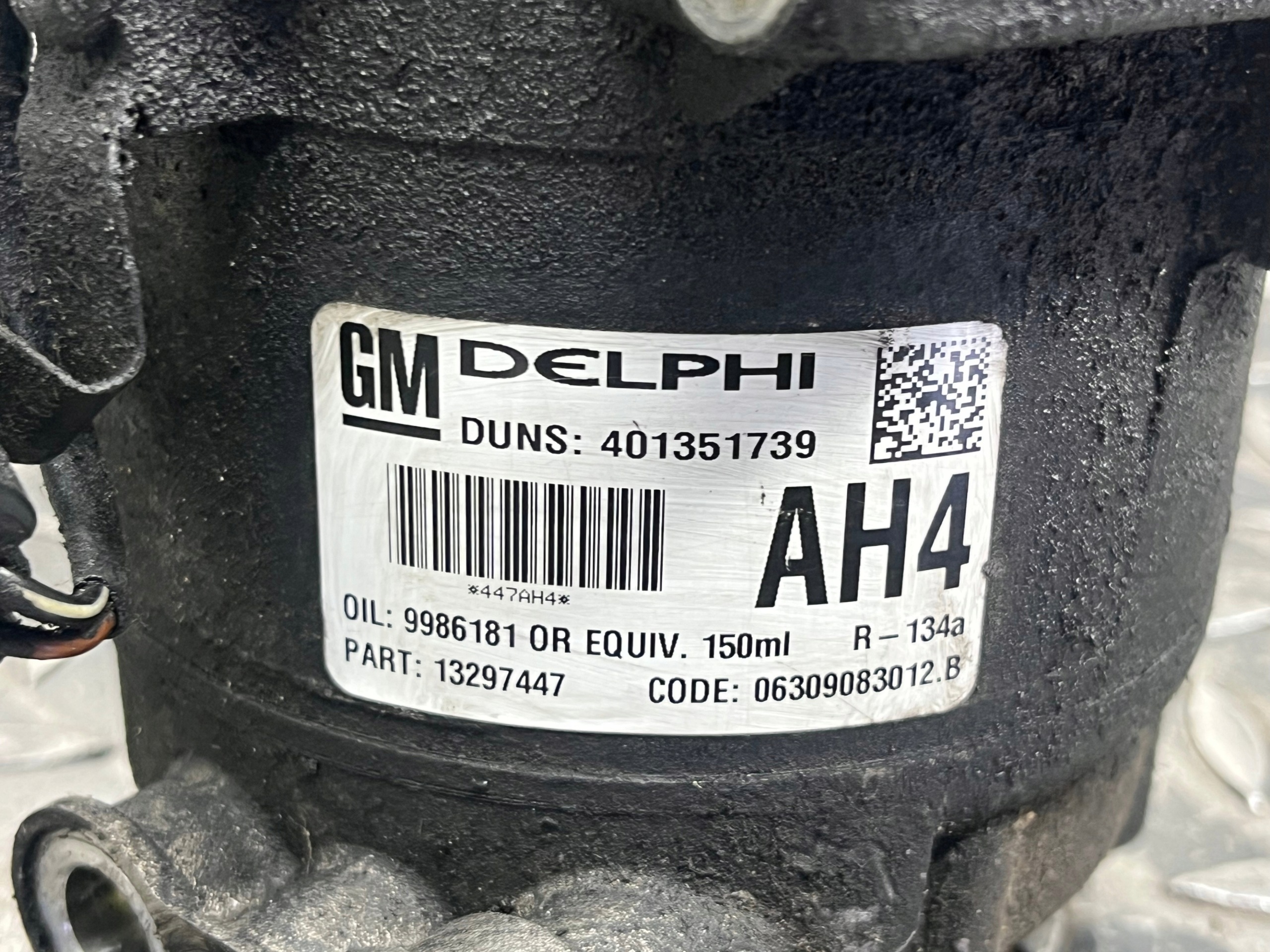 klimakompressor OPEL ASTRA H 13297447