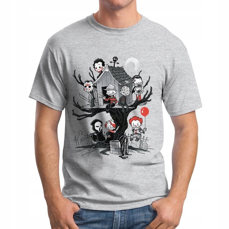 

Koszulka T-Shirt Halloween Pennywise Krueger M