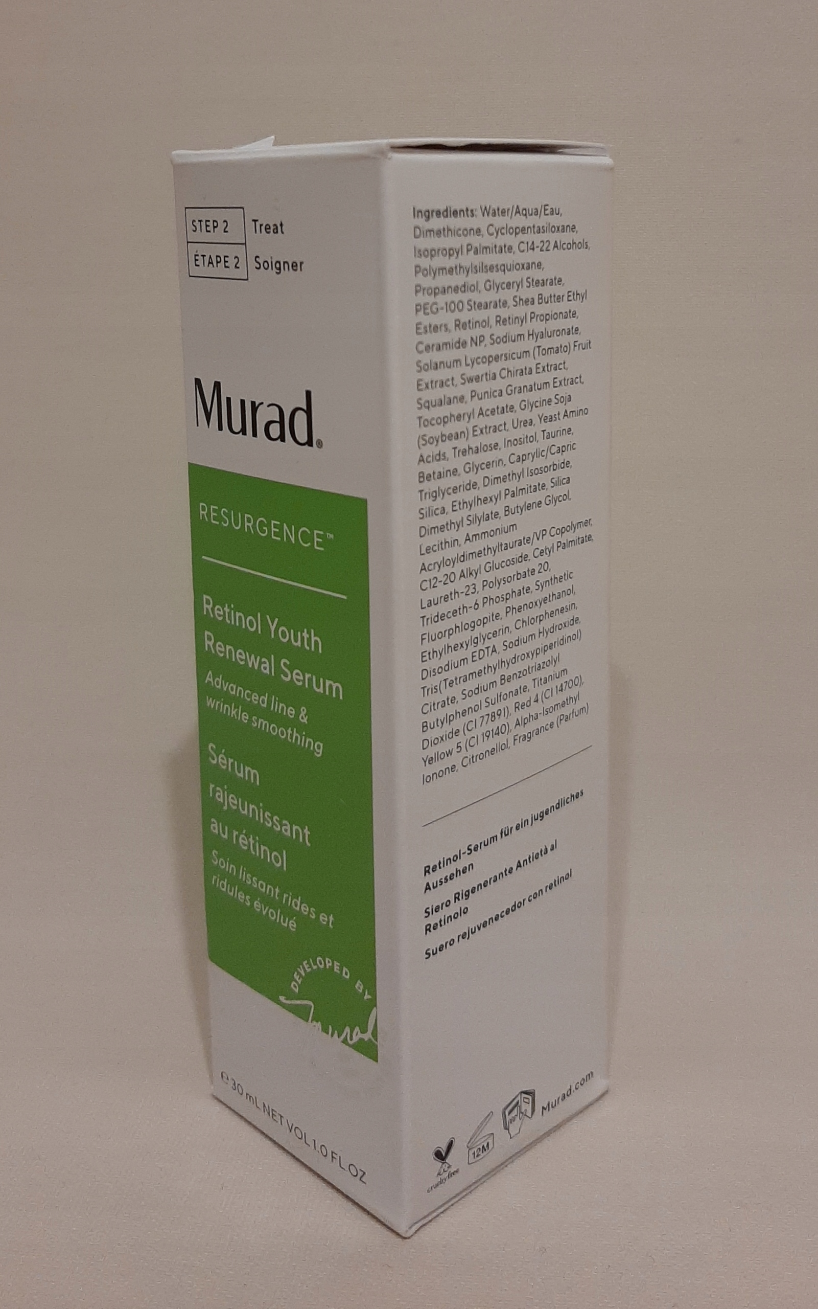 Protistárnoucí sérum Murad