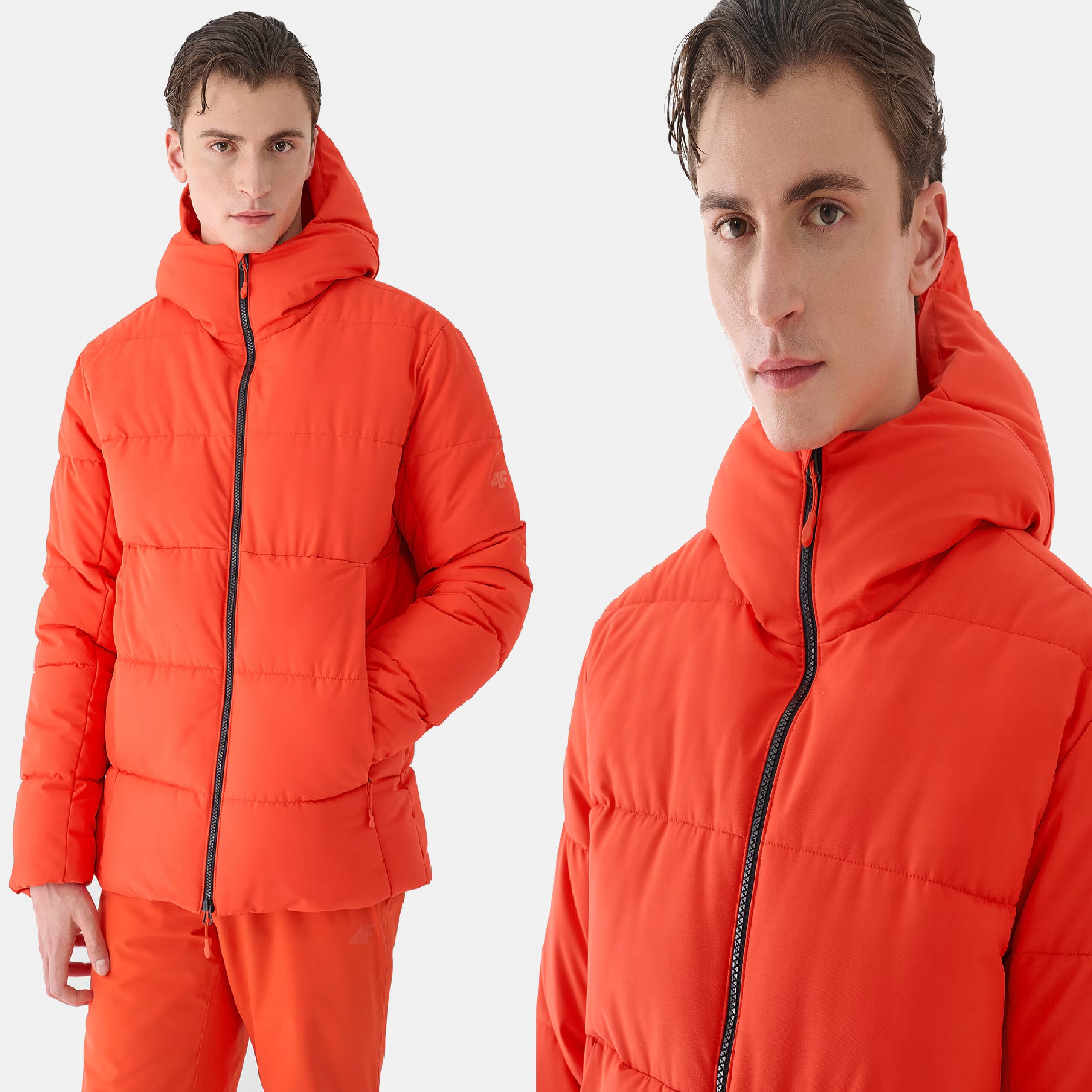 Kurtka Męska Narciarska 4F Zimowa Membrana 5000 TTJAM580 AW24 XXL