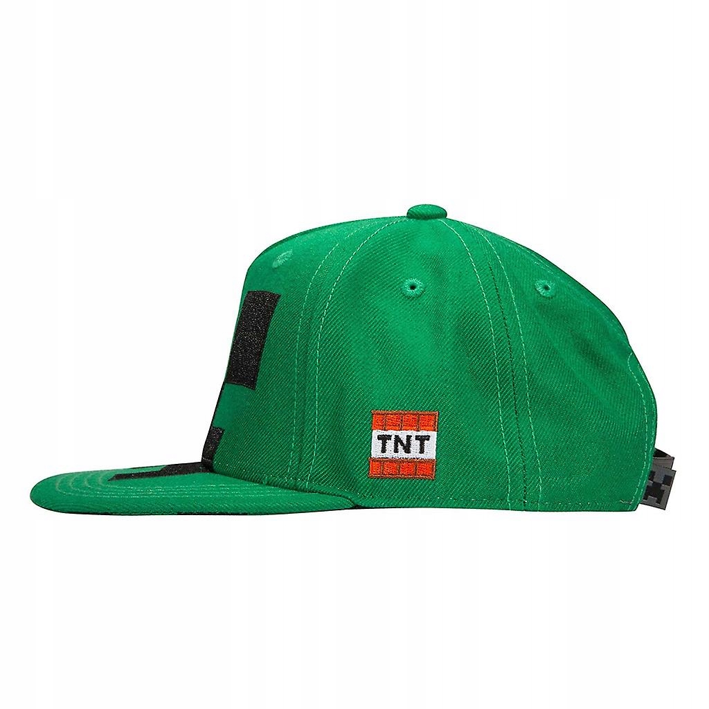 CZAPKA MŁODZIEŻOWA Z DASZKIEM MINECRAFT CREEPER JINX Marka inna