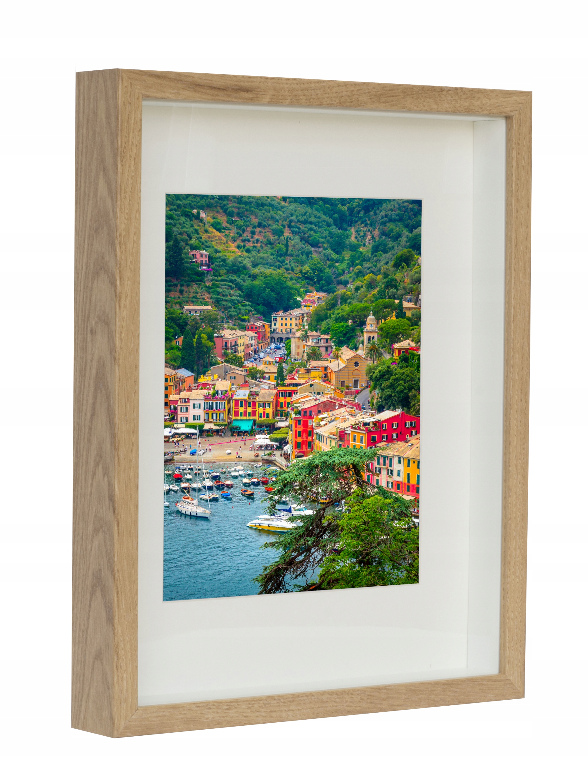 

Ramka na zdjęcie 3D głęboka box 30x37 cm dębowa