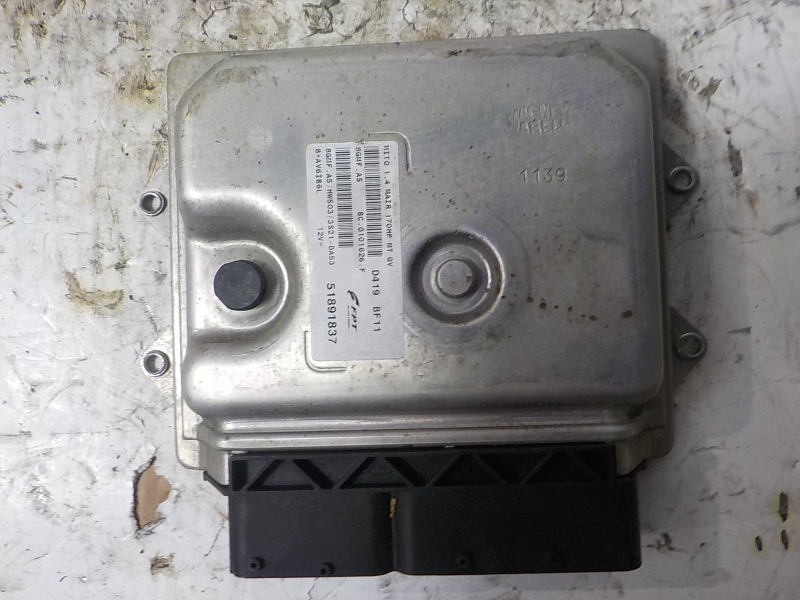 ALFA ROMEO MITO computer control unit 51891837 8GMF.A5