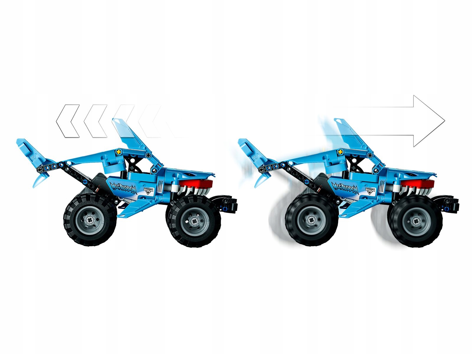 LEGO Technic Samochód Monster Truck Jam Megalodon Marka LEGO