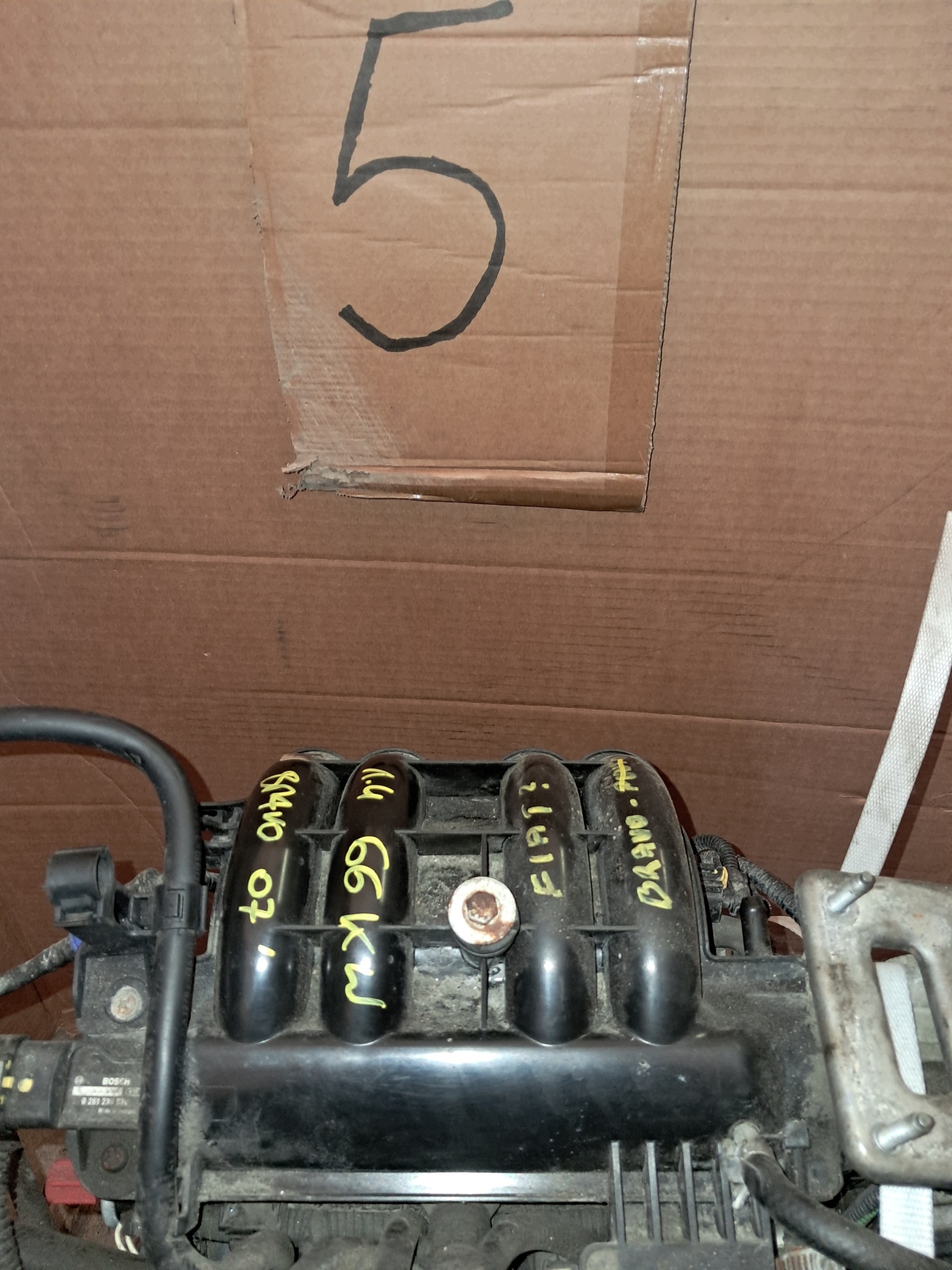 engine 1.4 16V 90KM complete FIAT BRAVO II 192B2000 PEWNIAK