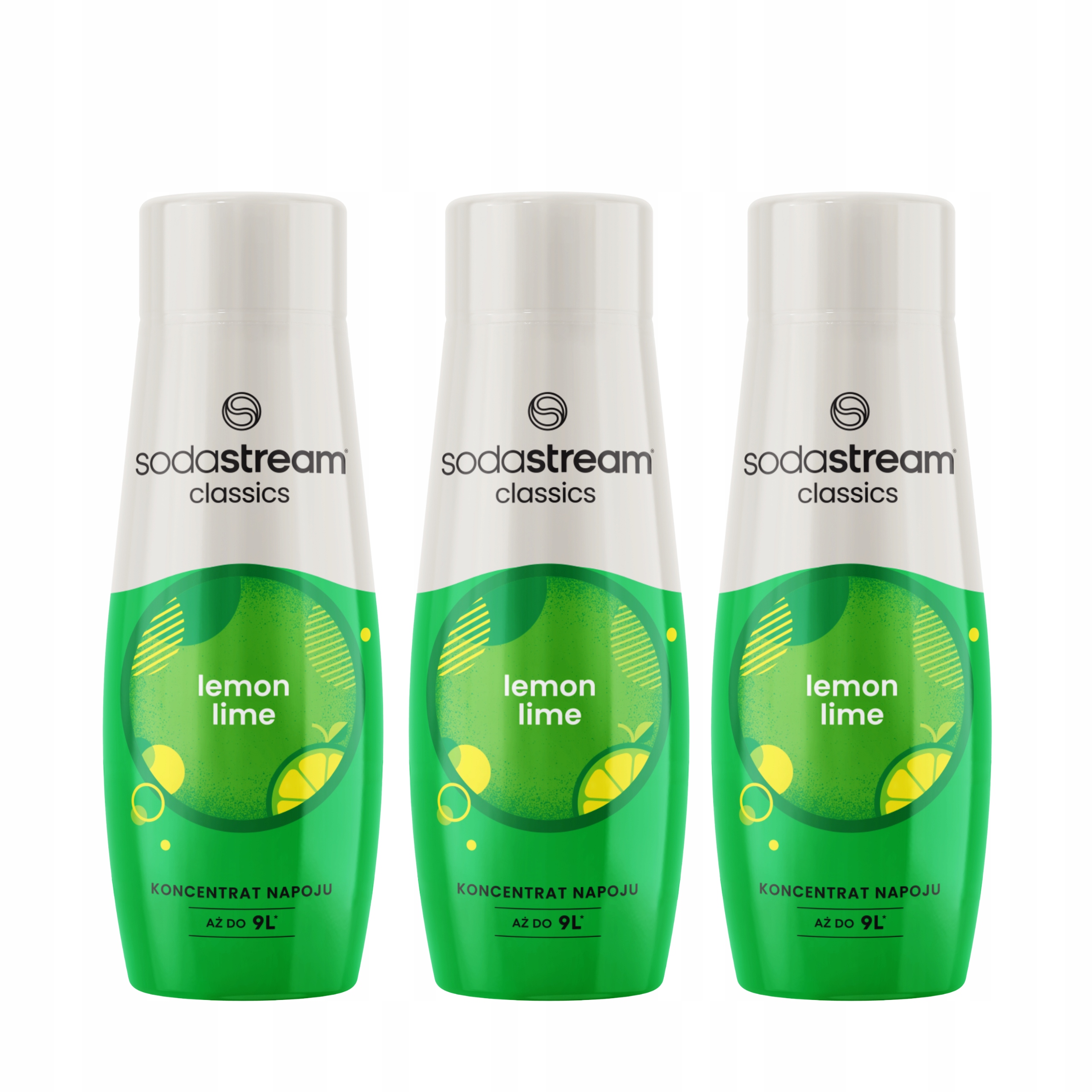 Levně Koncentrát SodaStream Citron – Limetka Lemon Lime do saturátoru sirup 440 ml