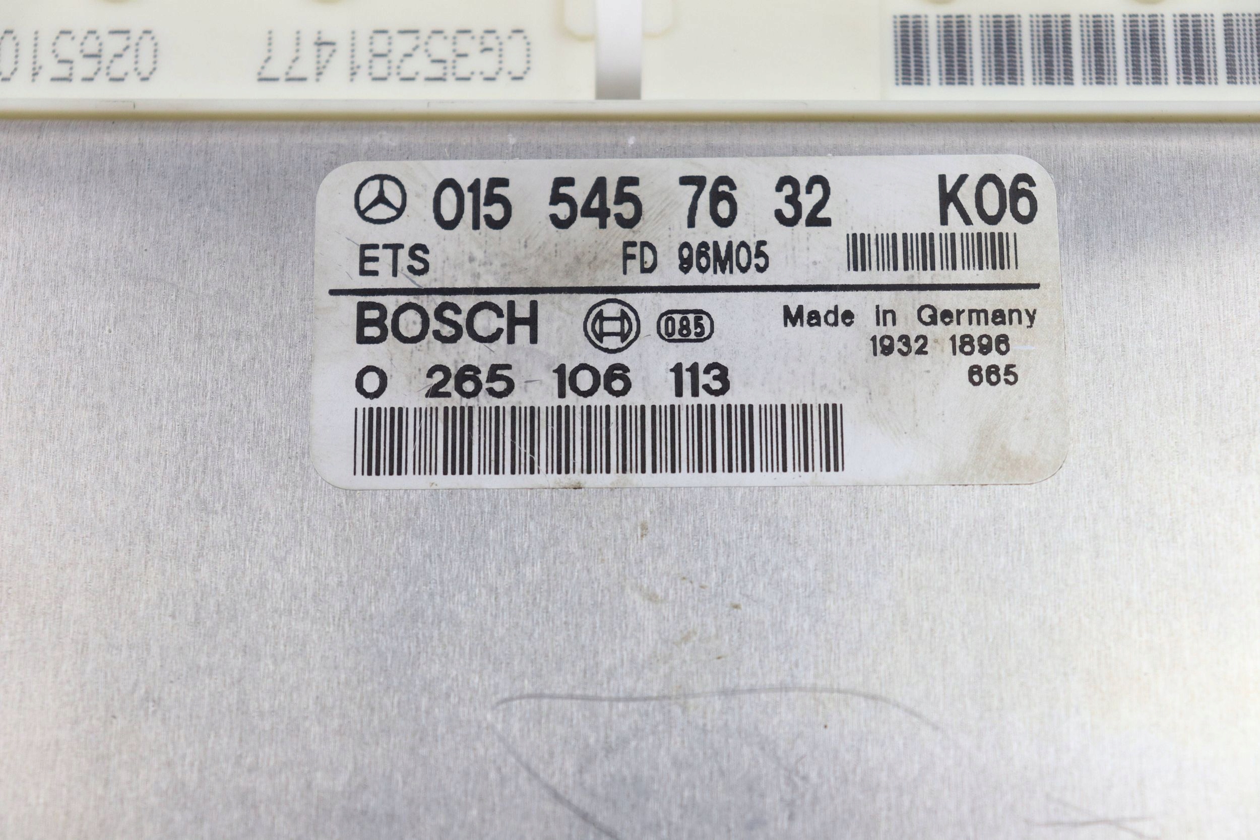 MERCEDES W210 module control unit ESP 0155457632 0265106113 EUROPA