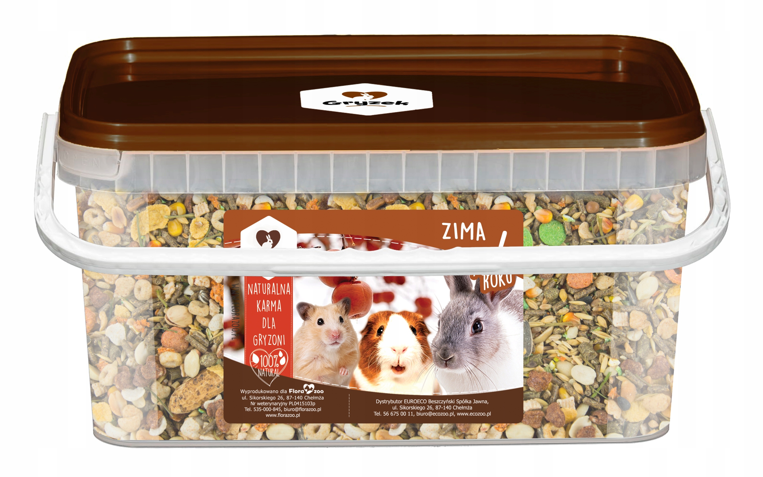 NATURALNY POKARM 4 PORY ROKU DLA KRÓLIKA GRYZONI Rodzaj karmy karma