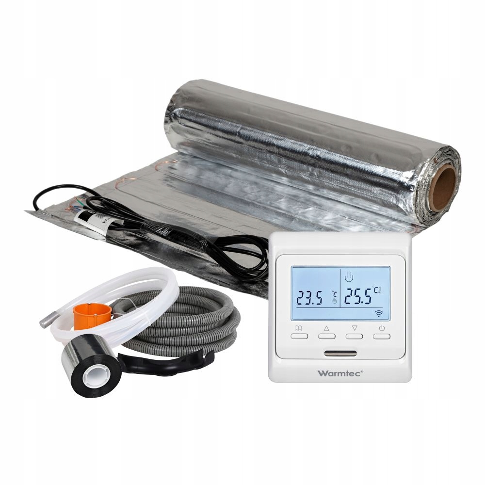 Mata grzejna grzewcza pod panele zestaw Warmtec 150W/m2 AL-20/T510 2m2
