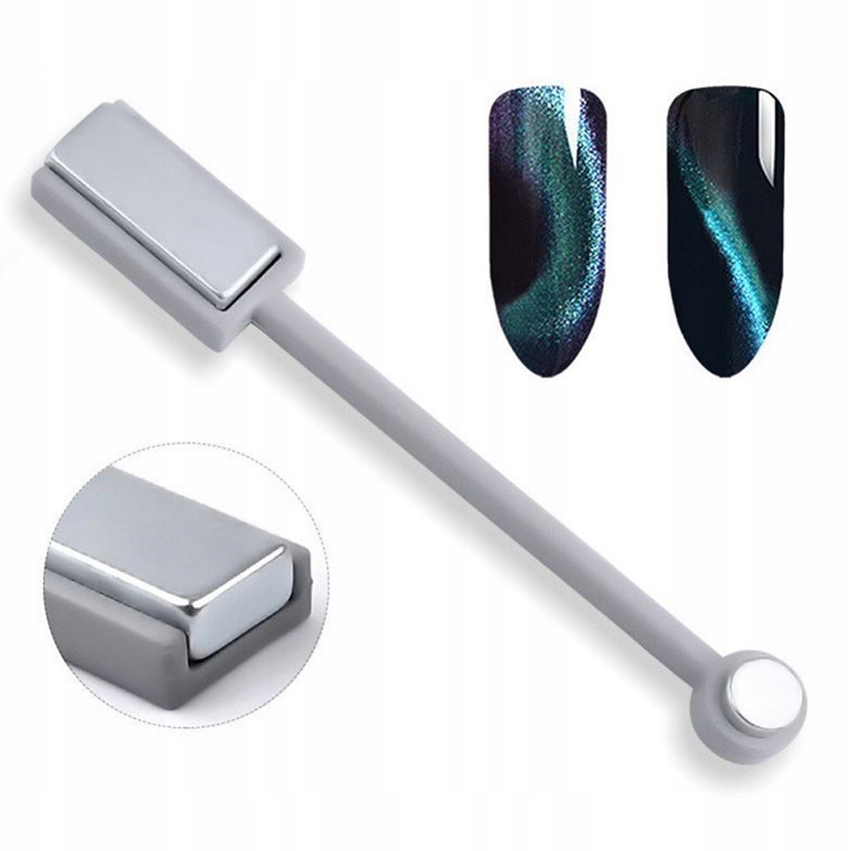 

Magnetyzer magnes kocie oko cat eye łopatka+kulka