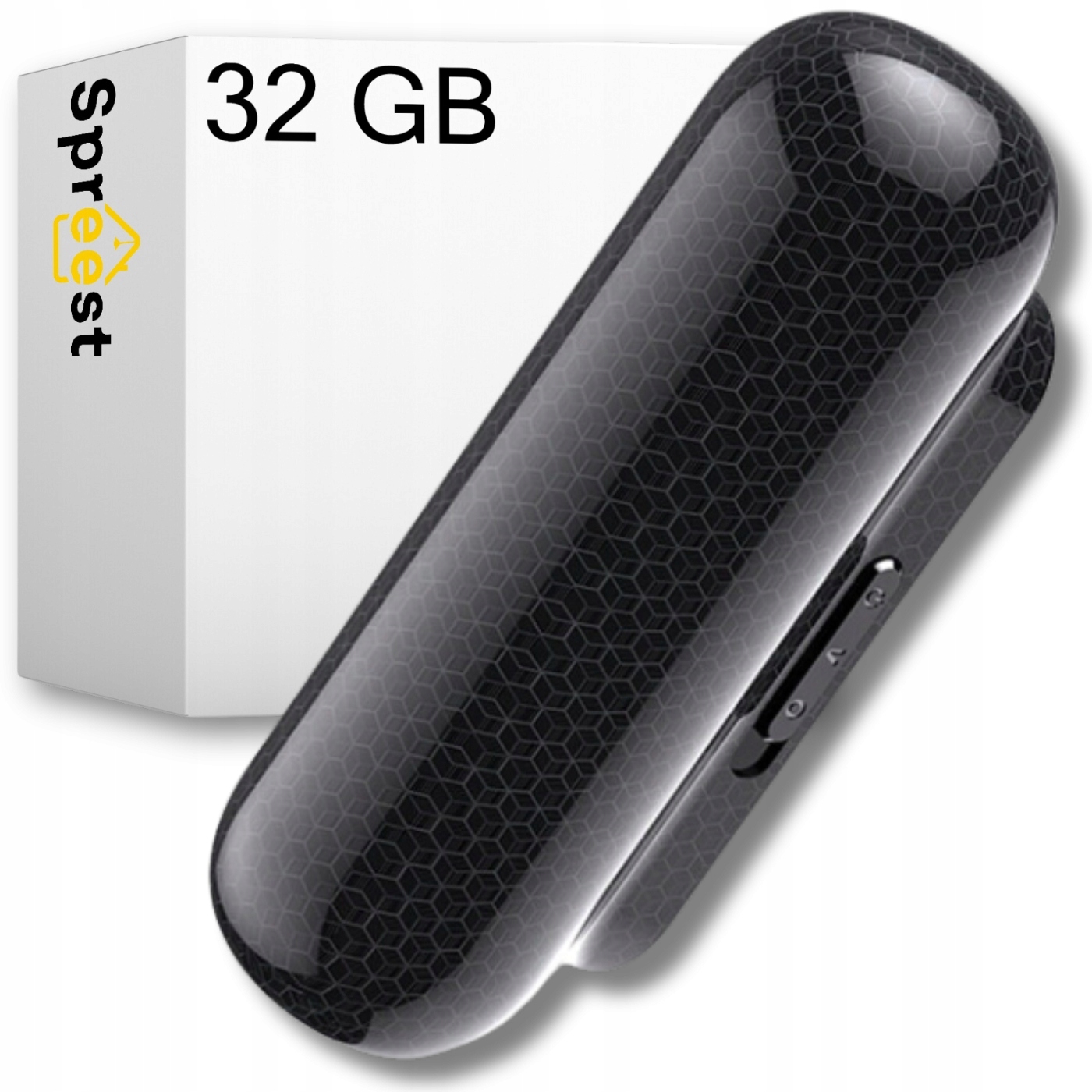 Špionážny Diktafón Mini Digitálny Odposluch Malý Usb Kľúč 32 Gb Magnet