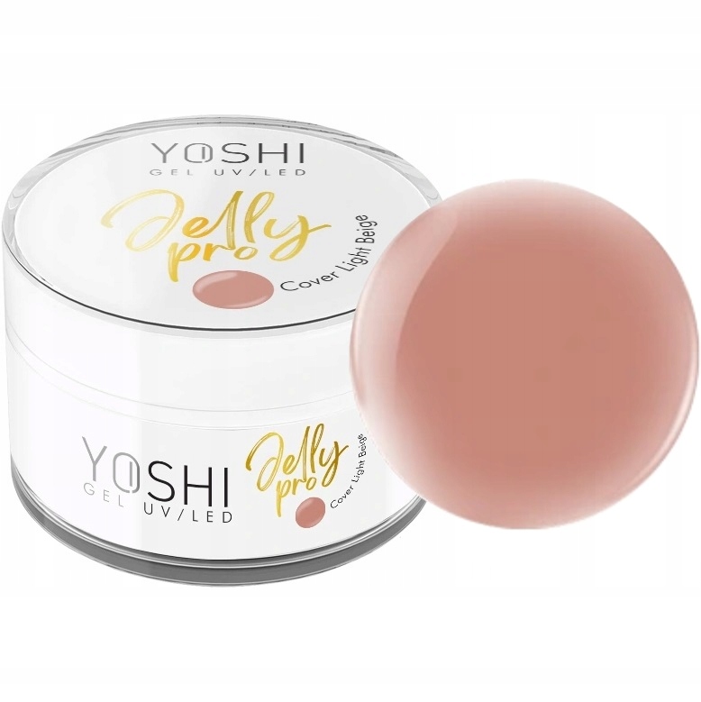 Yoshi Stavební Gel Uv Led Jelly Pro Cover Powder Pink Krycí růžový 50 ml