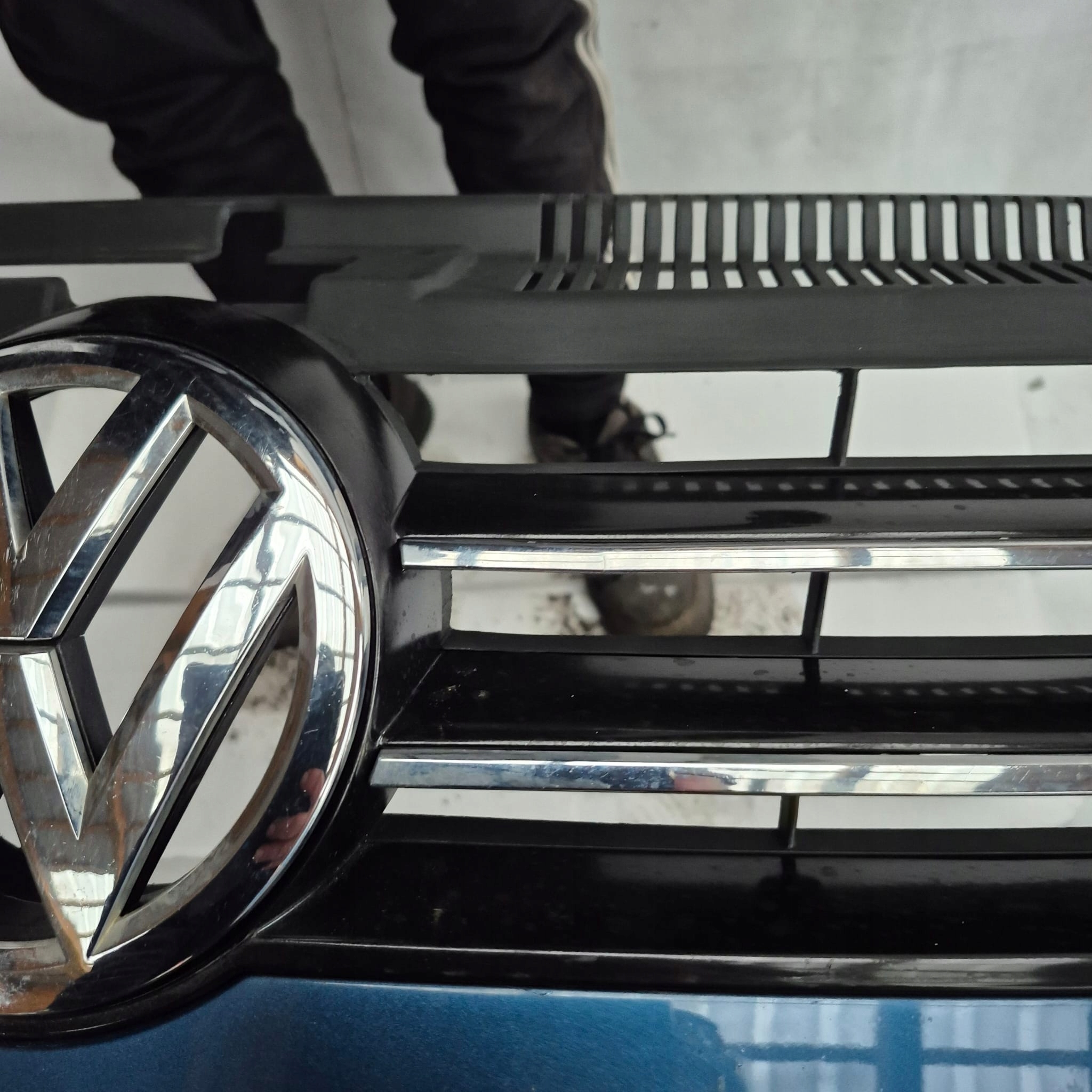 VW SHARAN II 2 10-22 bumper front front 4XPDC 7N0807221A