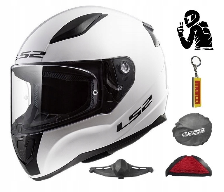 

Kask LS2 FF353 Rapid Solid White M
