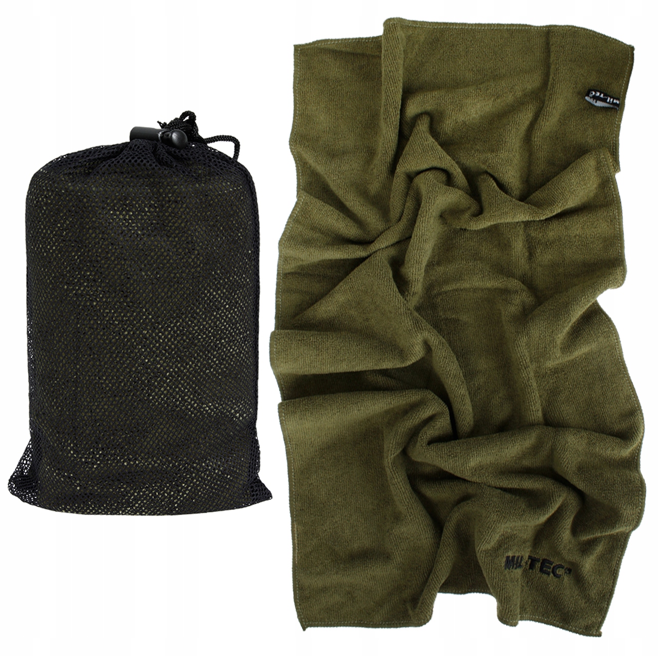 Ręcznik Szybkoschnący Z Mikrofibry Mil-tec 80x40 cm Olive