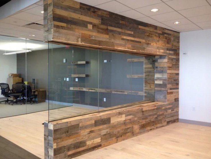 Stare deski.Panele ścienne brąz,woskowane PROMOCJA Materiał drewno