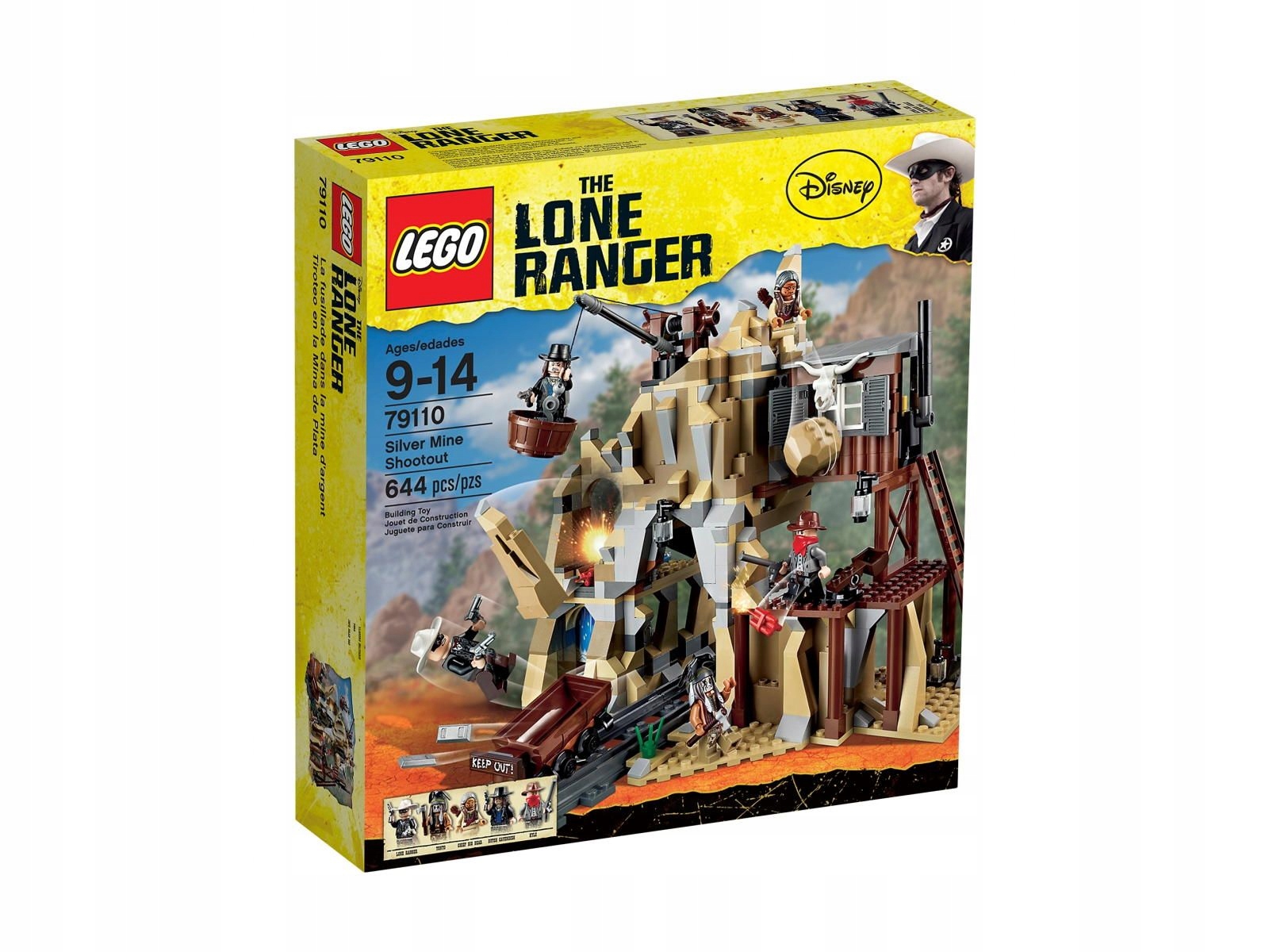 Lego Lone Ranger 79110 Strzelanina w kopalni srebra