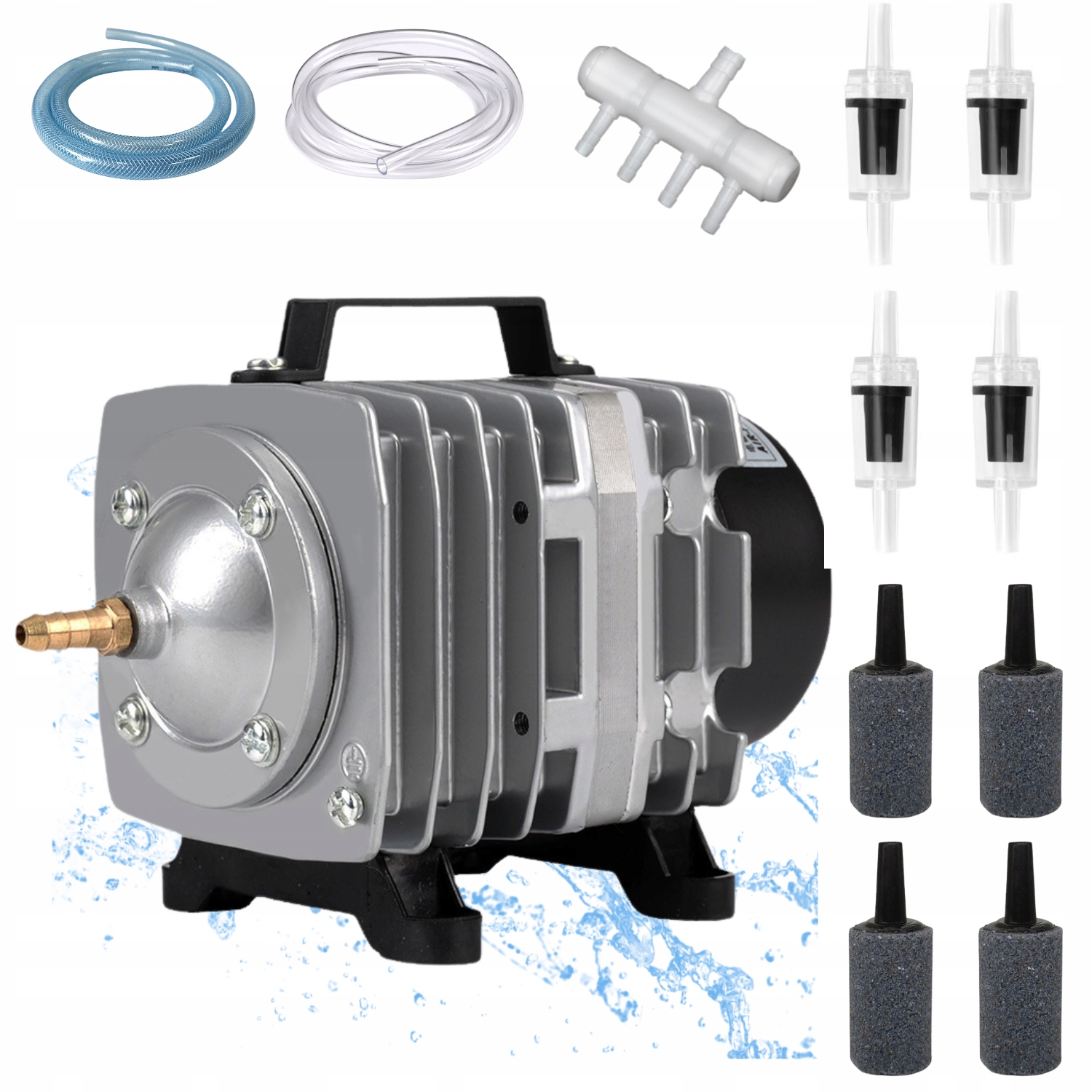 Pompa Do Oczka Wodnego Napowietrzacz Stawu Zestaw Kompletny 2700L/h 25W