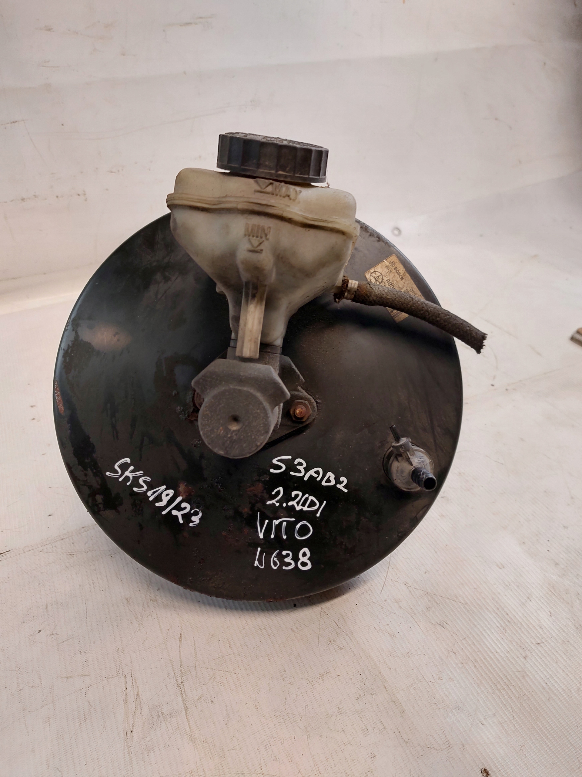 servo pump brake MERCEDES VITO W638