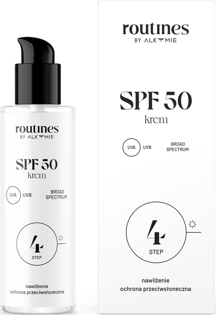 Routines By Alkmie Krém Na Obličej Spf 50 Hydratační 50 ML