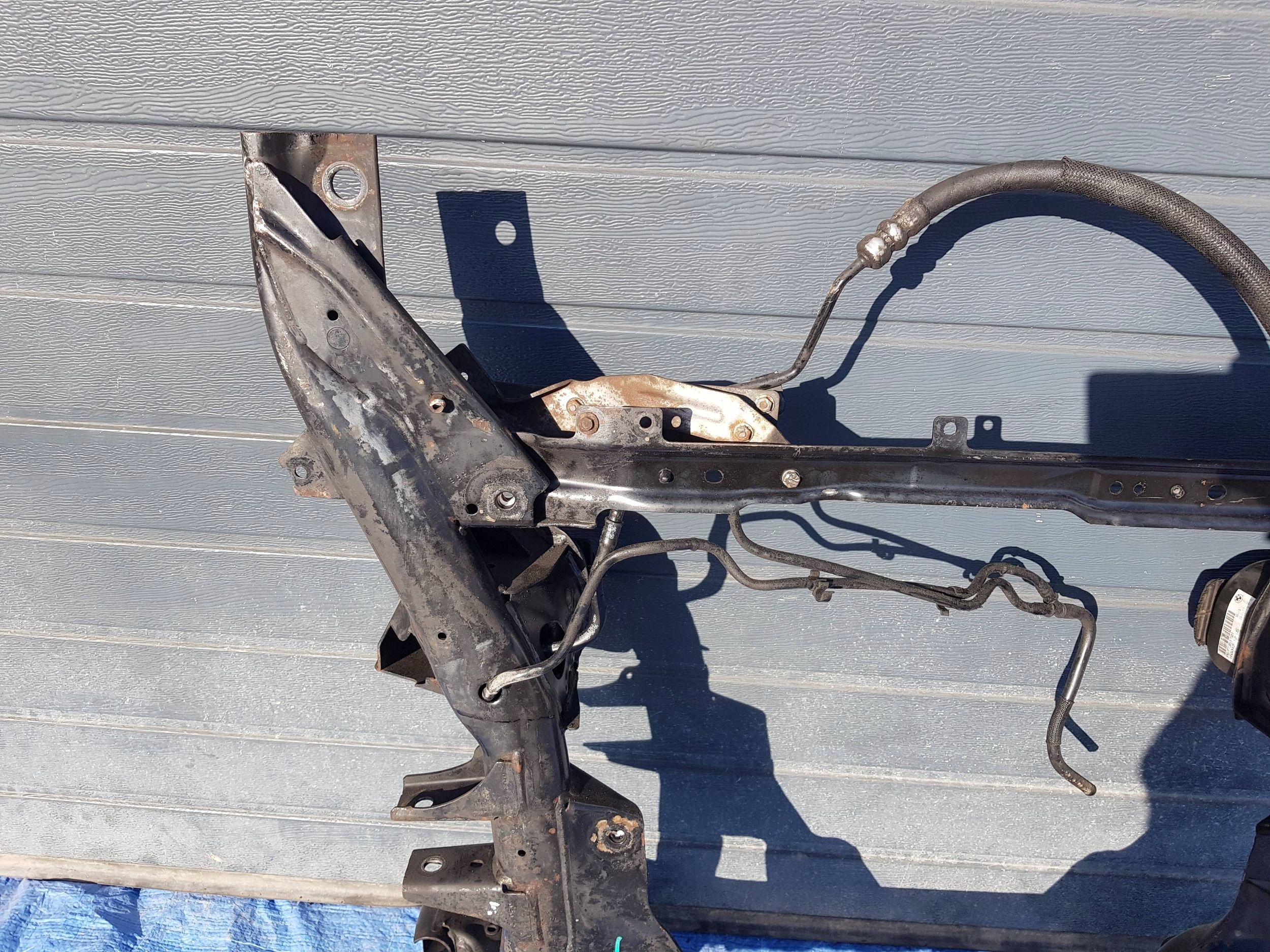 axle beam front axle beam subframe of the engine front BMW X5 E70 X6 E71