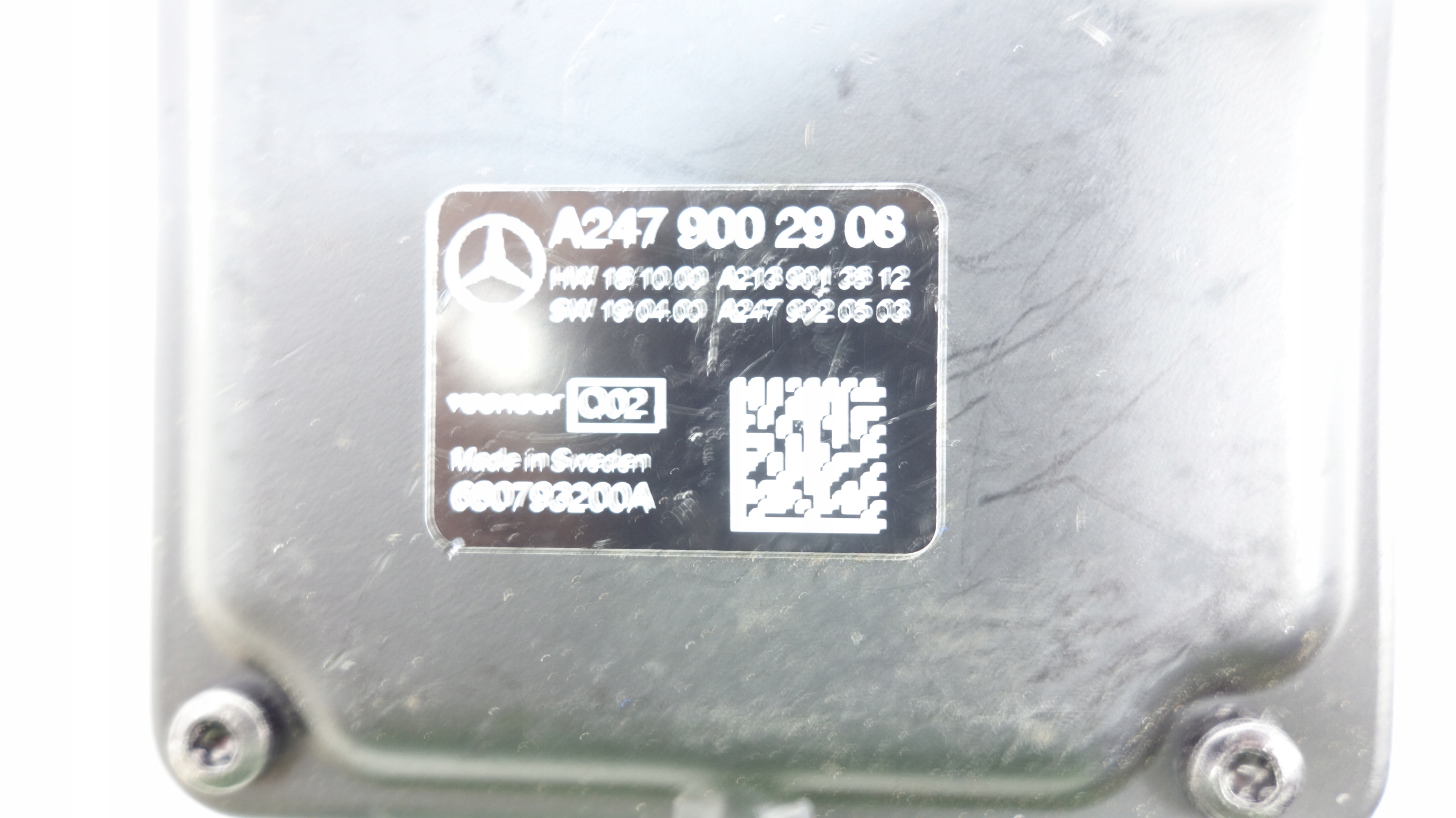 KAMERA windows ASYSTENT changes supports MERCEDES B W247 2016- A2479002908