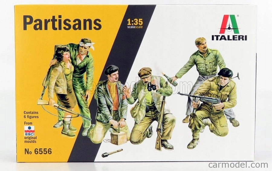 Italeri Figures Soldati Partisan Soldiers 1:35