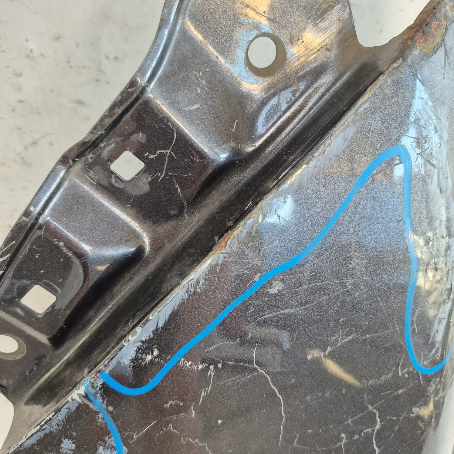 TOYOTA LAND CRUISER J150 09-17 fender front front left